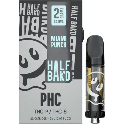 Half Bak’d - PHC + THC-P + THC8 Cartridge | 2G - Image 2