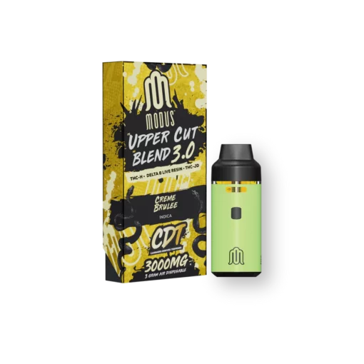 Modus - Uppercut Blend THC-H + D8 + THC-JD Live Resin Disposable | 3G - Image 3