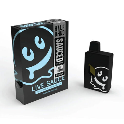 Half Bak’d - SAUCED Live Resin Disposable | 4G - Image 5