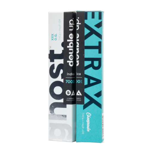 Ghost X Extrax - HDXY9 + THC-A + D9 Double Up Disposables | 7G 2-Pack - Image 7