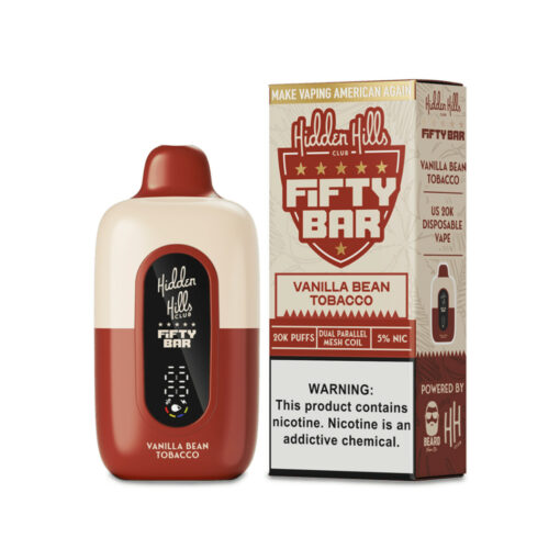 Hidden Hills Club x Fifty Bar Disposable Vape - 20000 Puffs - Image 7