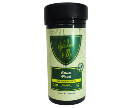 Hidden Hills - Live Sugar D9 + THC-P Gummies | 7500mg - Image 2