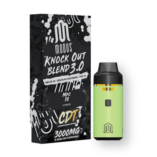 Modus - Knock Out Blend D10 + THC-P + D8 + CDT Disposable | 3G