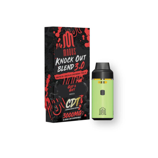 Modus - Knock Out Blend D10 + THC-P + D8 + CDT Disposable | 3G - Image 5