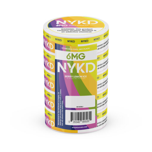 NYKD Nicotine Pouches - 5 Pack Sleeve - Image 2