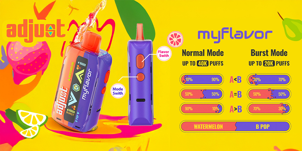 Adjust MyFlavor 40K Vape Review