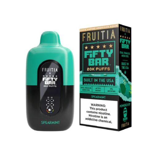 Fifty Bar x Fruitia Disposable Vape - 20000 Puffs - Image 5