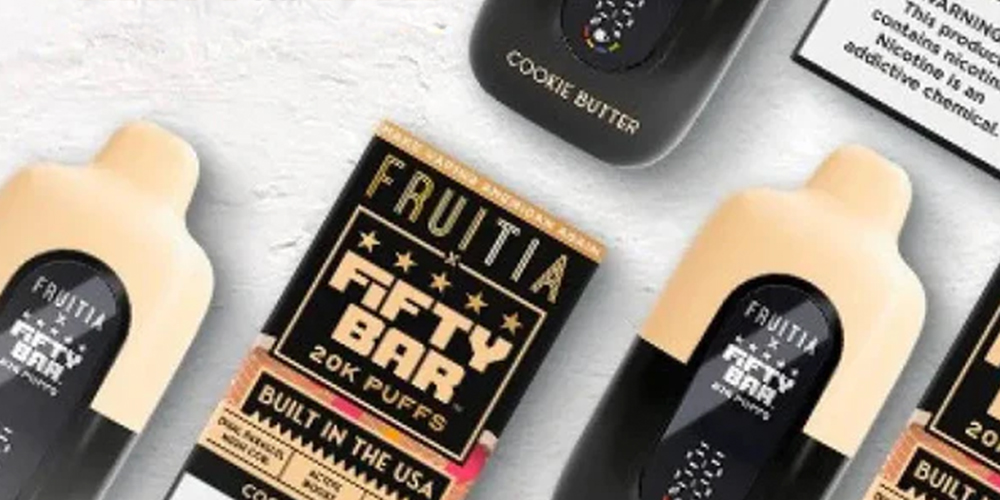 Fifty Bar x Fruitia Disposable Vape Review